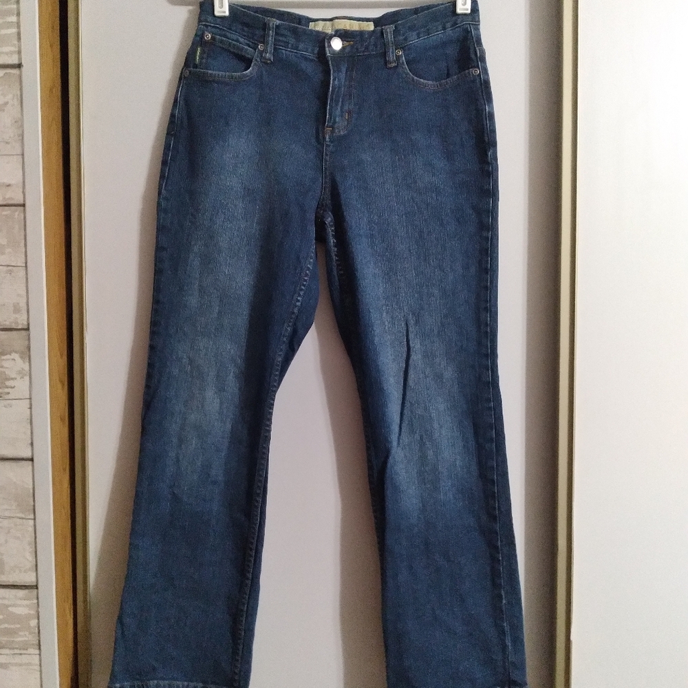 Cabelas 6S Dark Wash Straight Outdoor Casual Denim Jeans